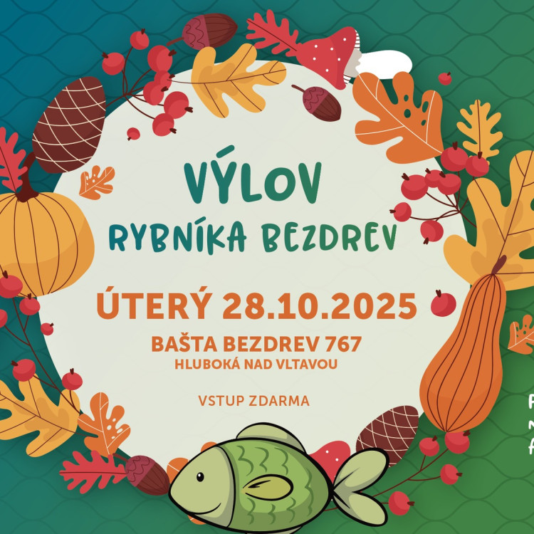Výlov rybníka Bezdrev