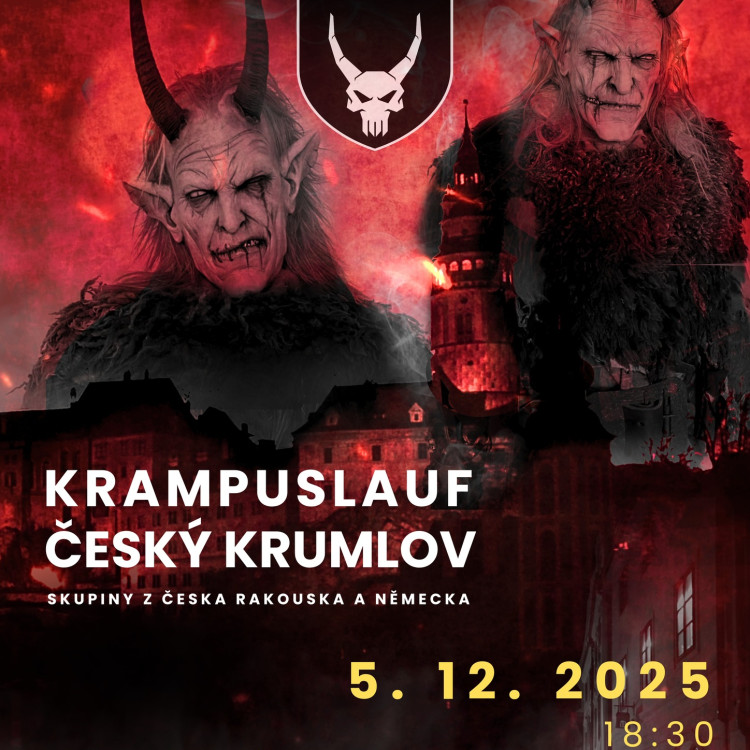 Krampuslauf v Českém Krumlově 