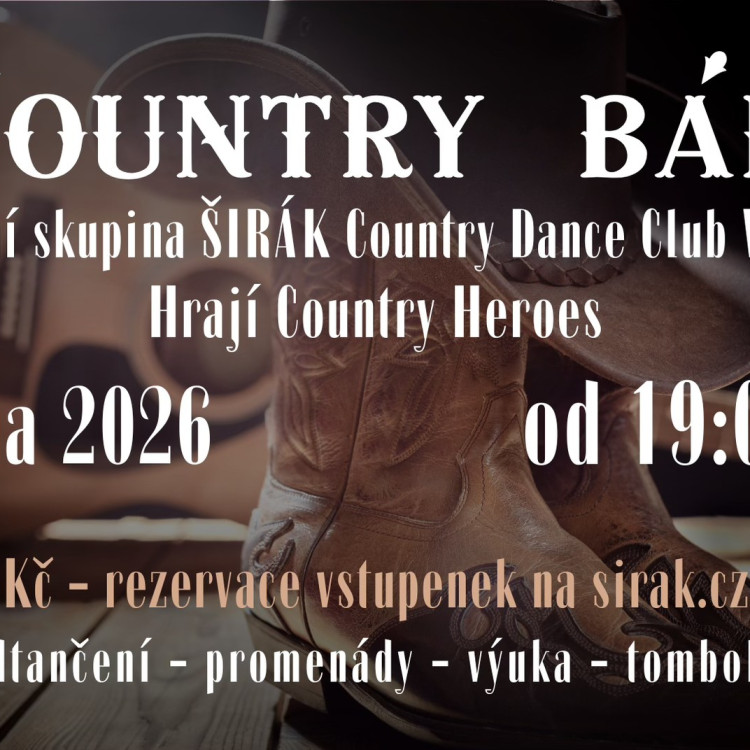Country bál v Hostin Na Zlaté stoce