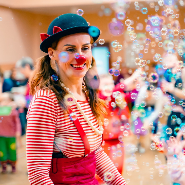 Maškarní bál pro děti s klaunkou Pepinou