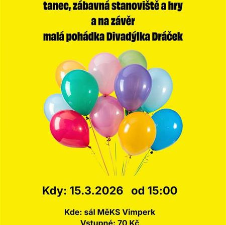 Dětský karneval s pohádkou