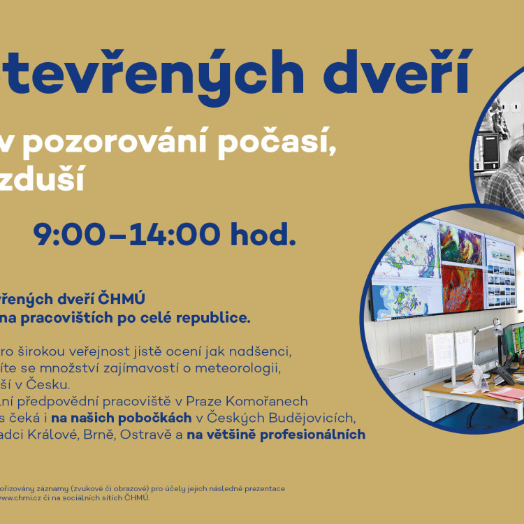 Den otevřených dveří Českého hydrometeorologického ústavu 