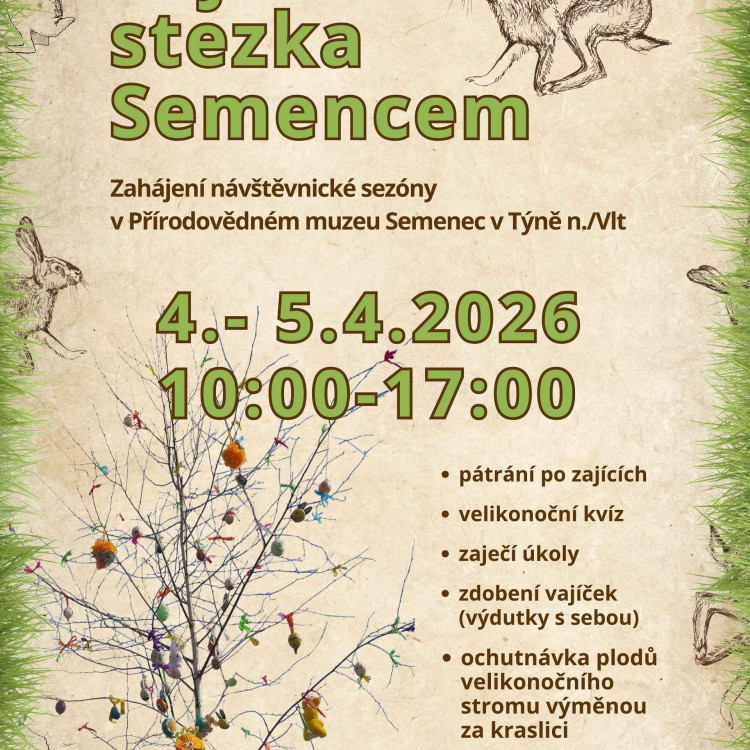 Zaječí stezka Semencem