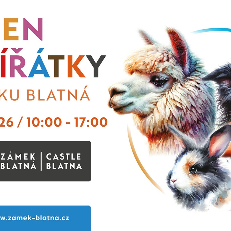 Den se zvířátky na Zámku Blatná