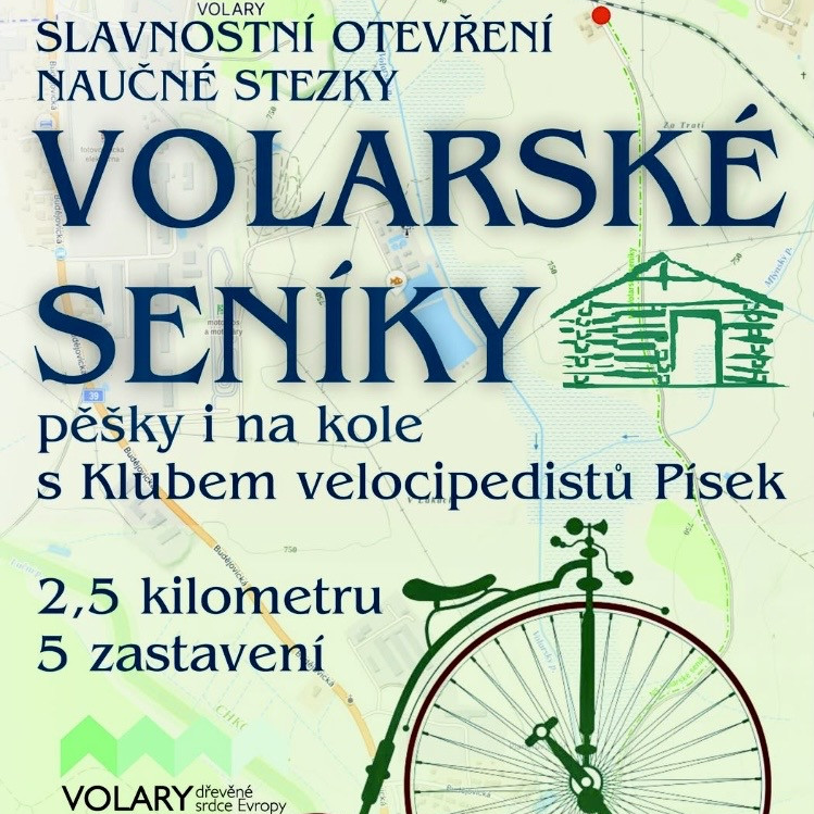 Otevření nové naučné stezky „Volarské seníky“