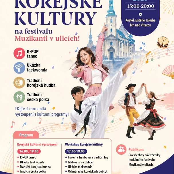 Korejské kulturní dny v Týně nad Vltavou