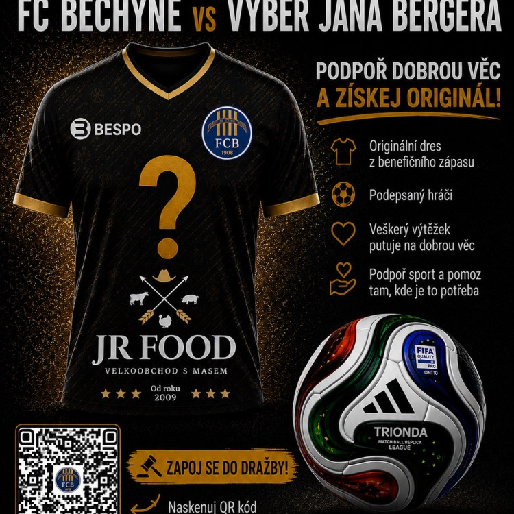 Matchday Tým legend Jana Bergera x FC Bechyně pro PREVENT 99
