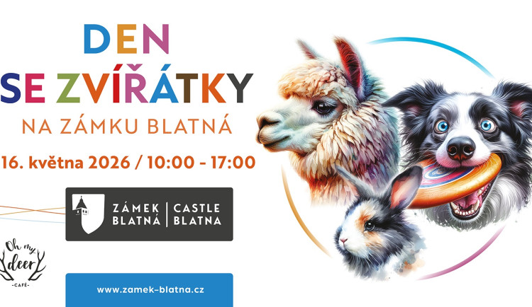 Den se zvířátky na Zámku Blatná