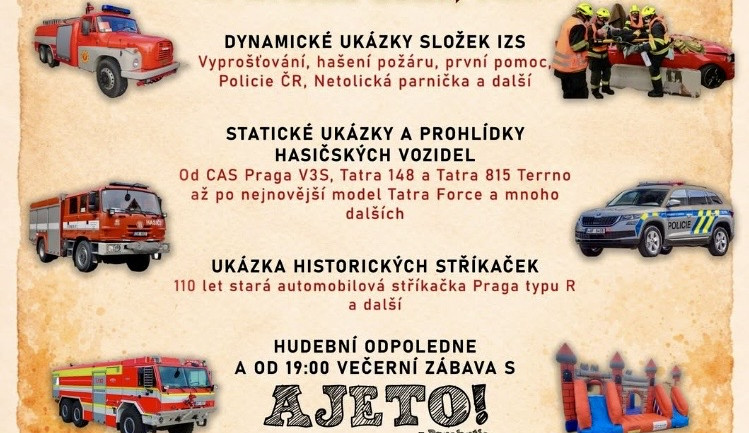 Strunkovice nad Blanicí oslaví 150 let dobrovolných hasičů