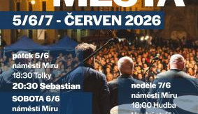 Dny města 2026: Tři dny plné hudby, setkávání a doprovodného programu