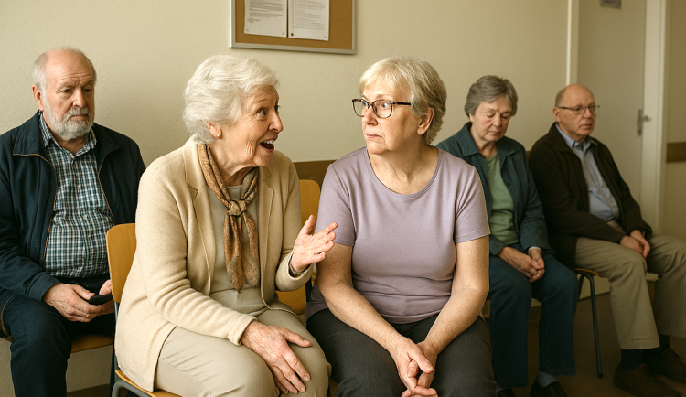 Ráno posnídám prášky a vyrazím k lékaři aneb Srdečný hovor v jedné čekárně
