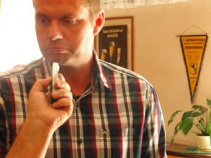 Trenér Jihostroje a reprezentace ČR Jan Svoboda