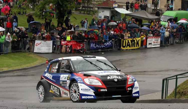 Vítězové 39. Rallye Český Krumlov Roman Kresta a Petr Gross