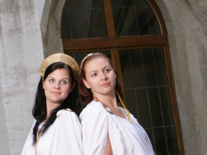 Múzy Kleió a Euterpé, Foto Petr Zikmund