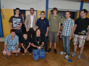Primátor s částí úspěšného dorosteneckého týmu
