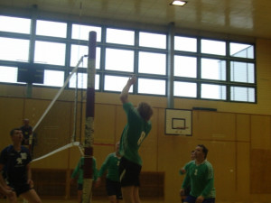 vykrýt smečaře umí Slovan JH dokonale