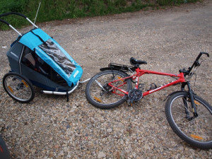 Při pádu kola nehrozí převržení vozítka