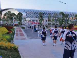 Česká výprava míři do shenzhenského sportovního stánku
