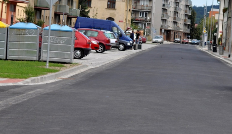 ulici E.Beneše v novém