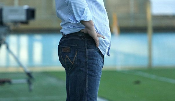 Zápas s Jabloncem byl asi posledním, který Jiří Kotrba sledoval jako trenér