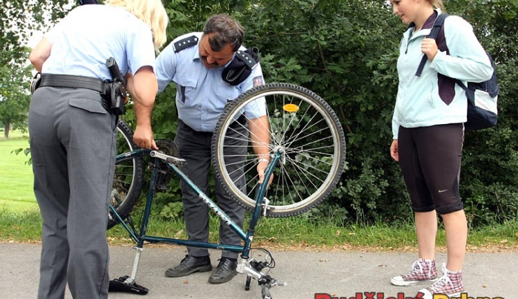 REPORTÁŽ: Cyklisty překvapila policejní hlídka