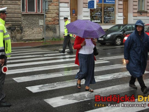 V pondělí odpoledne bylo všem Budějčákům poněkud vlhko
