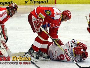 René Vydarený u zraněného Daniela Semana
