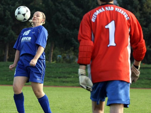 Jediná fotbalistka turnaje Petra Minaříková