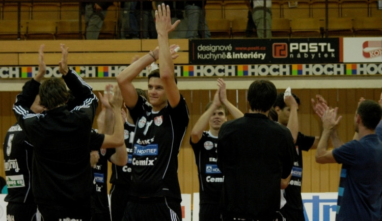 radost volejbalistů jihostroje