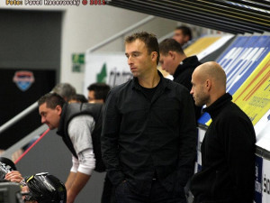 Jeden z trenérů Mladé Boleslavi a bývalý reprezentační gólman Milan Hnilička