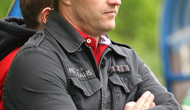 Dnes již bývalý trenér fotbalistů z Hluboké nad Vltavou Karel Vácha