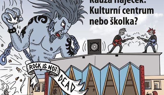 Titulní strana tištěného občasníku