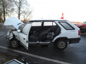 Dopravní nehoda u Ledenic - následky