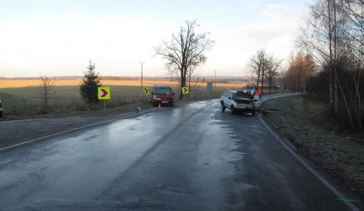 Dopravní nehoda u Ledenic-situace