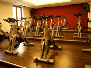Fitness - spinning sál.