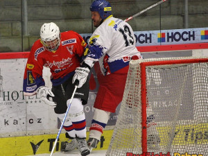 Jarda Hrubý atakuje Ericha Brabce