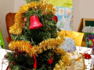 Na velký stromek se pořád čeká, ale ten malý byl také krásný