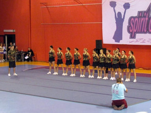 Hell´s Cheerleaders České Budějovice na soutěži v Praze