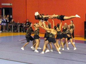 Hell´s Cheerleaders České Budějovice na soutěži v Praze