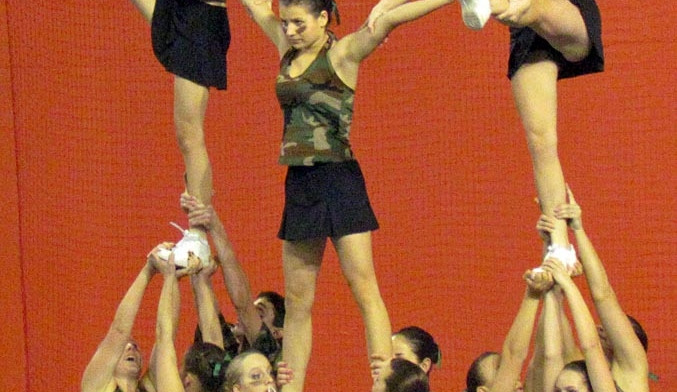 Hell´s Cheerleaders České Budějovice na soutěži v Praze