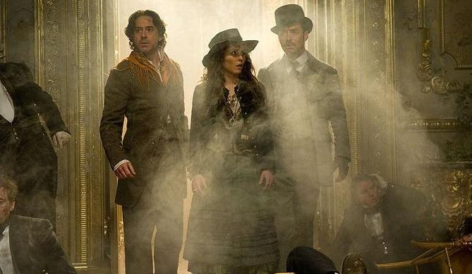 Robert Downey Jr., Noomi Rapace, Jude Law