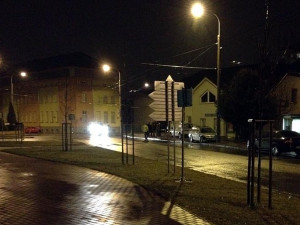 Na krizové křižovatce došlo v pondělí večer k další havárii