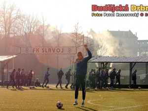 Dynamo trénovalo pod českokrumlovským zámkem