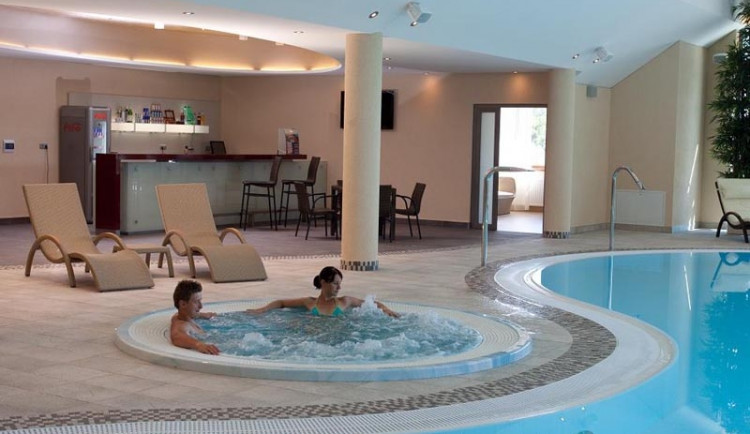 Wellness - bazén a whirlpool