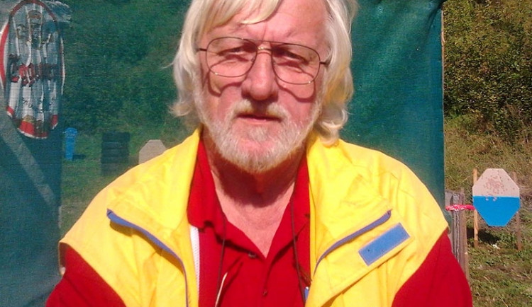 Předseda Klubu praktické střelby Eggenberg Český Krumlov Antonín Liška
