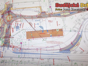 Projekt nové dopravní sítě u sportovní haly