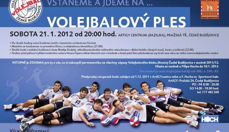 Volejbalový ples Jihostroje