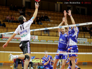 Technický míč z rukou Radka Motyse