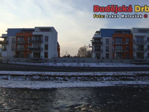 Okolí budějcké ulice U Lučního jezu