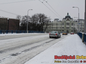 Most přes Malši u budovy soudu